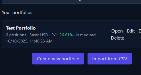 Simple onboarding flow